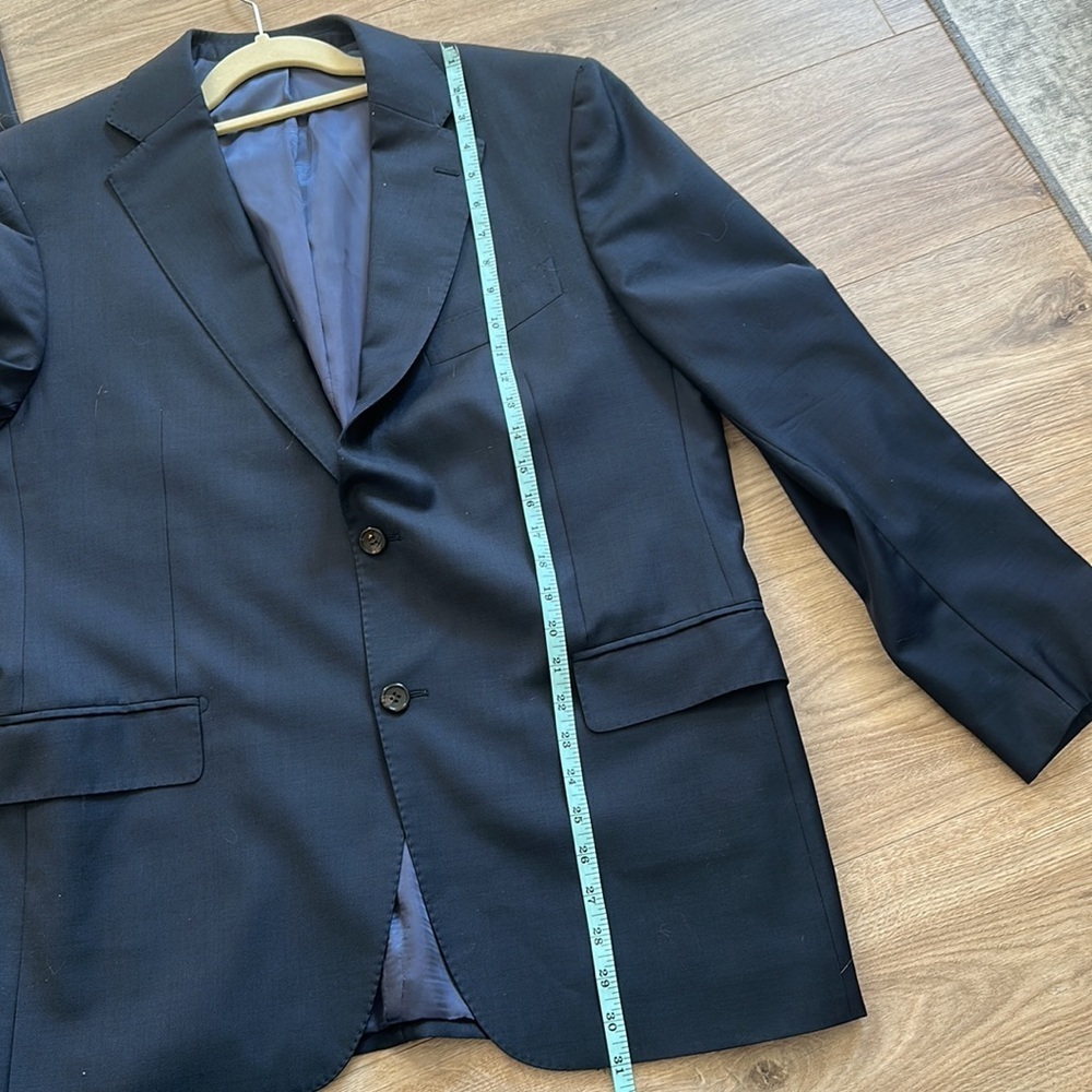 Suitsupply Men’s Wool Navy Blazer size 54R - Picture 9 of 11